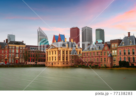 The Hague, Netherlands City Center Skyline The Hague, Netherlands City Center Skyline 77138283