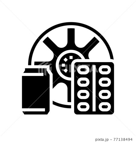 products from aluminium line icon vector...のイラスト素材 [77138494] - PIXTA