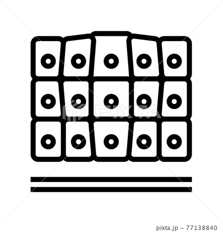 toxoplasmosis disease line icon vector illustration toxoplasmosis disease line icon vector illustration 77138840