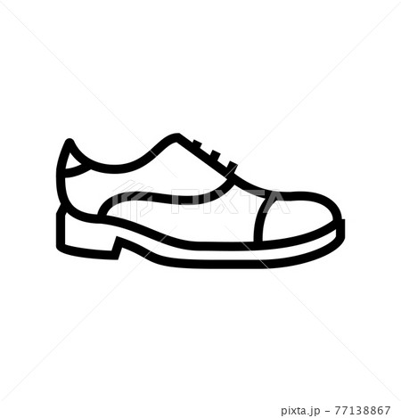leather shoe care line icon vector illustration leather shoe care line icon vector illustration 77138867