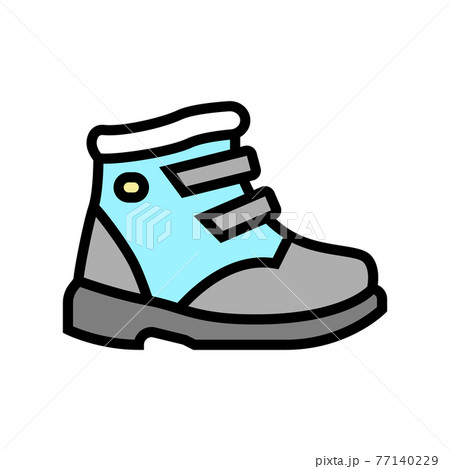 children shoe care color icon vector illustration children shoe care color icon vector illustration 77140229