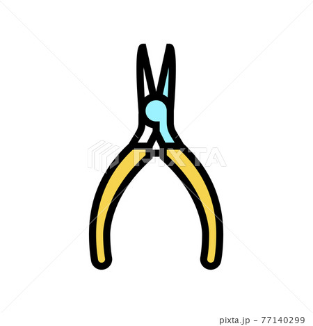 instrument jewellery color icon vector illustration 77140299