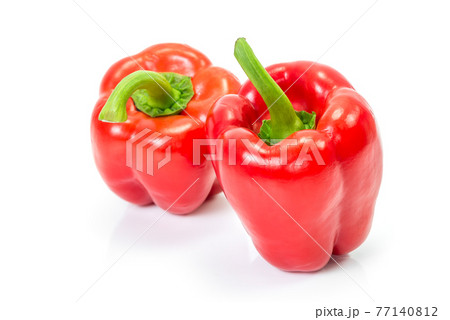 Red sweet pepper 77140812