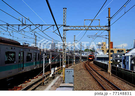 代々木上原駅 小田急線、ロマンスカー 代々木上原駅 小田急線、ロマンスカー 77148831