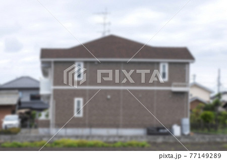住宅_家_新築（ぼかし加工あり） 77149289