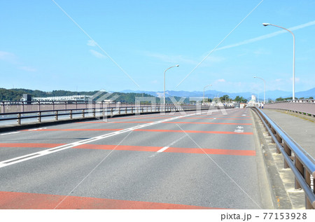 睦橋/多摩川よりあきる野市方面を望む(東京都福生市)【2019.10】 睦橋/多摩川よりあきる野市方面を望む(東京都福生市)【2019.10】 77153928