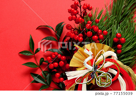 松飾り 松飾り 77155039