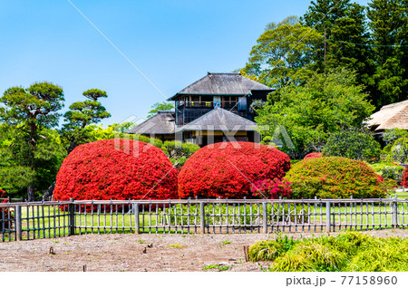 茨城県 水戸偕楽園　好文亭 77158960