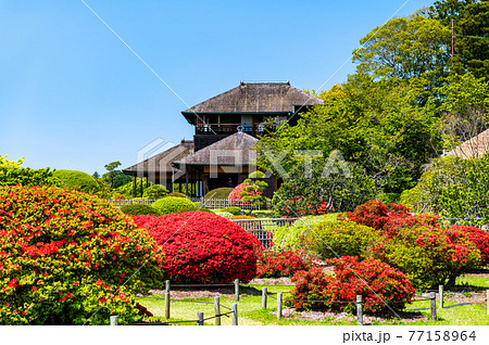 茨城県 水戸偕楽園　好文亭 77158964
