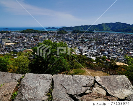 佐伯城本丸外曲輪からの風景 佐伯城本丸外曲輪からの風景 77158974