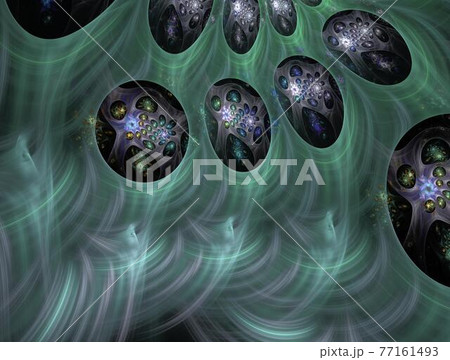 Imaginatory fractal background generated Image Imaginatory fractal background generated Image 77161493