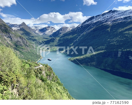 ガイランゲルフィヨルドの景色 ガイランゲルフィヨルドの景色 77162590