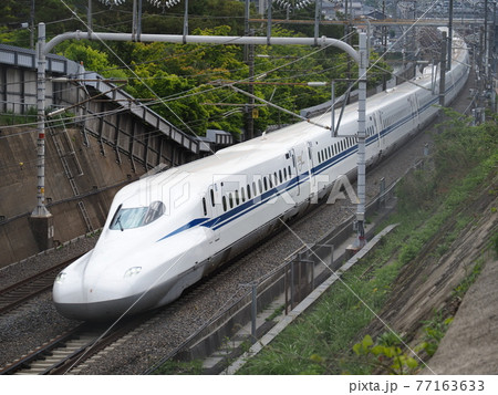 新幹線N700S　H2編成　大津市石山付近にて 77163633