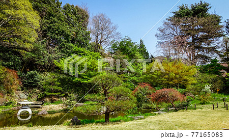 西郷従道邸跡に造られた菅刈公園(目黒区青葉台、西郷山公園と隣接) 西郷従道邸跡に造られた菅刈公園(目黒区青葉台、西郷山公園と隣接) 77165083
