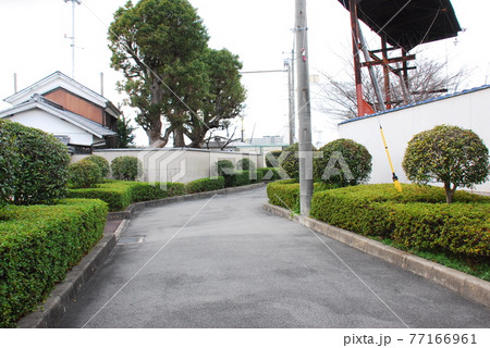 「高槻城東大手門跡」の現在の姿(大阪府高槻市) 「高槻城東大手門跡」の現在の姿(大阪府高槻市) 77166961