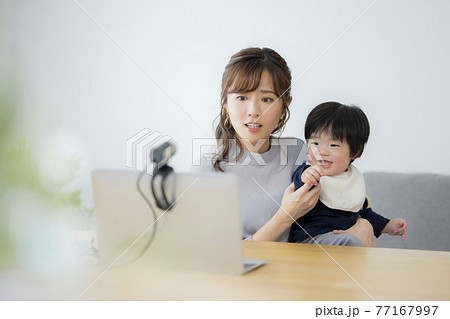 レテワーク ママと赤ちゃん レテワーク ママと赤ちゃん 77167997