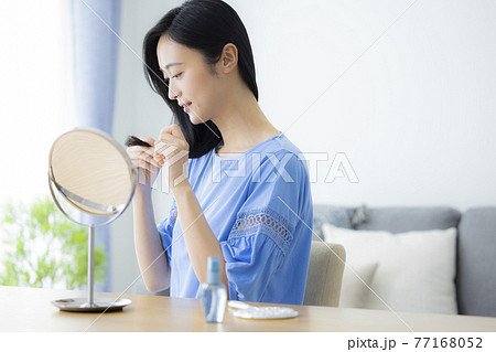 女性　ビューティー　ヘアケア 77168052