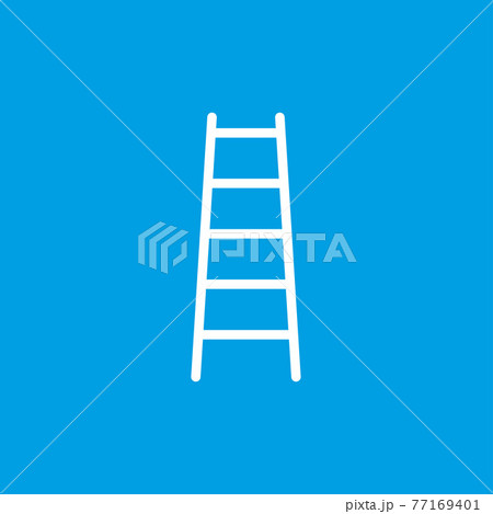 Ladder, Stairs icon. Vector illustration, flat design. 77169401