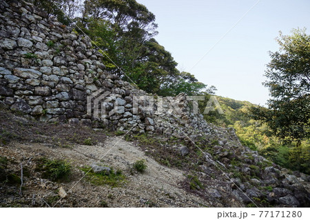 金田城 東南角石塁 77171280