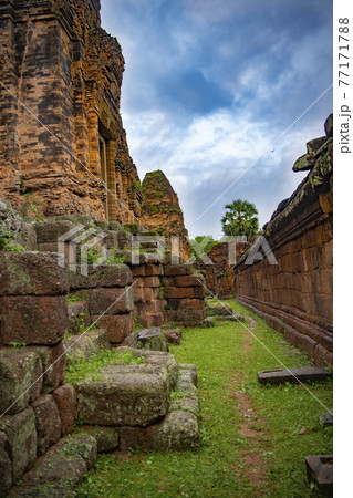 Angkor Wat - the largest temple in the world (Cambodia). 2019 77171788