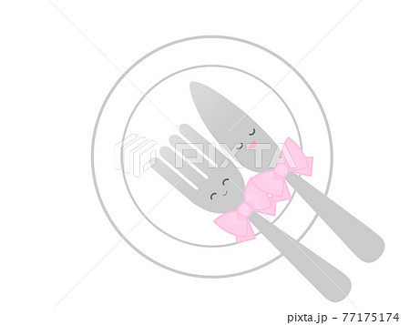 テーブルマナー（キャラクター風） 77175174