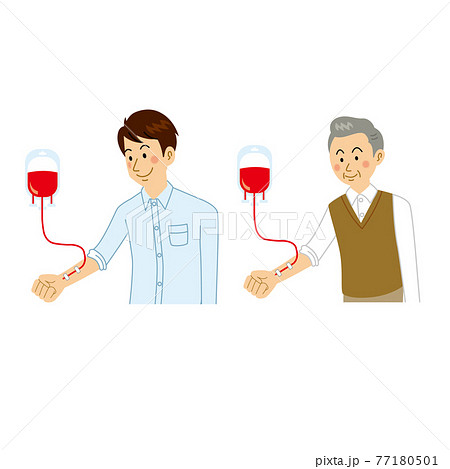 輸血する
