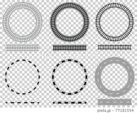 Track roads Various tracks Roads Round frames Ruled lines Track roads Various tracks Roads Round frames Ruled lines 77181554