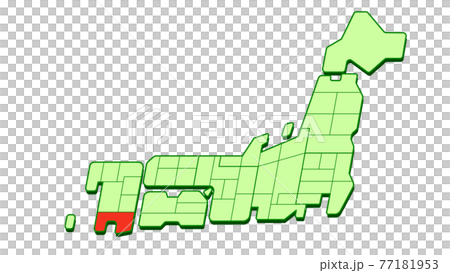 map, map of japan, japan 77181953