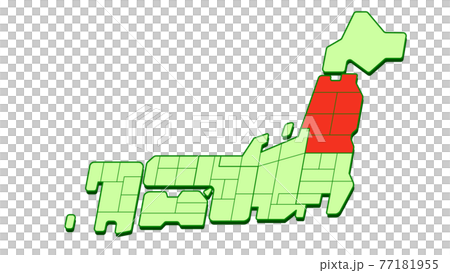 地圖 日本地圖 日本 77181955