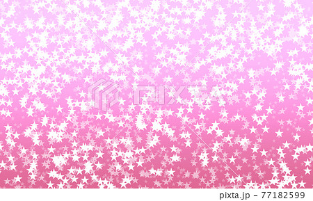 星屑の綺麗な壁紙素材 ピンクのイラスト素材