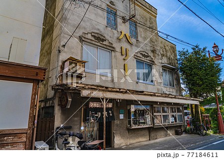 埼玉秩父の都市風景 秩父神社 表参道 番場通り周辺の風景 77184611