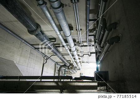 中央環状線で工事中の大橋ジャンクション（目黒区・東京） 77185514