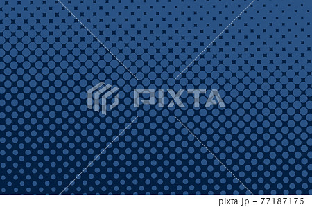 Pop art creative concept colorful comics book magazine cover. Polka dots colorful background. Cartoon halftone retro pattern. Abstract template design for poster, card, sale banner, empty bubble. 77187176
