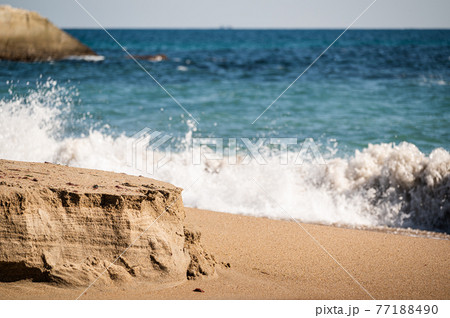 海 波打ち際 海 波打ち際 77188490