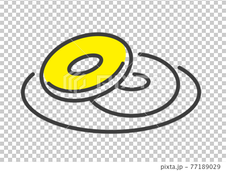 Vector illustration material: donuts, sweets 77189029