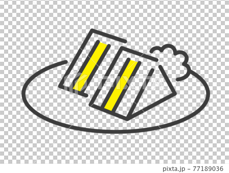 ベクターイラスト素材 サンドイッチ 朝食のイラスト素材