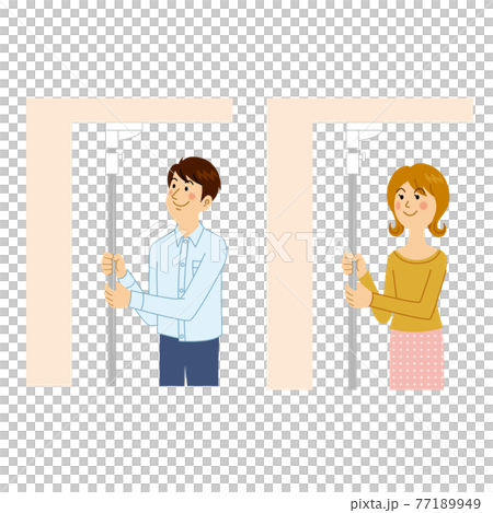 Men and women who use tension rods Men and women who use tension rods 77189949