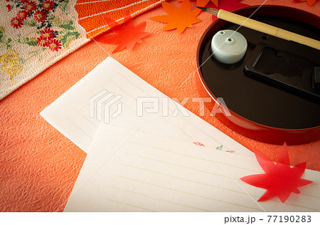 一筆箋で季節の便り 手紙 一筆箋 挨拶状 お礼状 秋色の添え状 一筆箋で季節の便り 手紙 一筆箋 挨拶状 お礼状 秋色の添え状 77190283