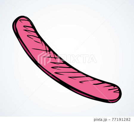 Nail file. Vector drawing icon 77191282