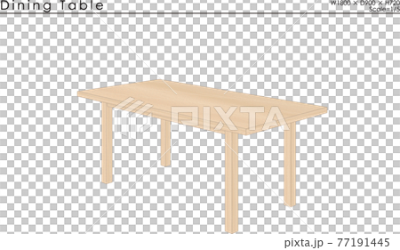 餐桌透視橡木、橡木 餐桌透視橡木、橡木 77191445