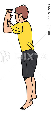 正しいジャンプ動作　フェーズ5 77191993