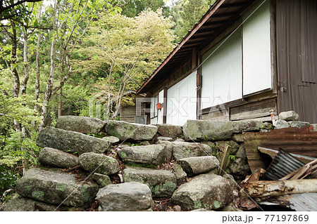 Views of the abandoned town in Japan, in Ozore town Views of the abandoned town in Japan, in Ozore town 77197869