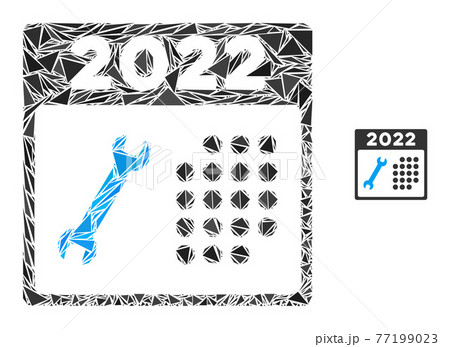 Triangle Mosaic 2022 Repair Day Icon 77199023