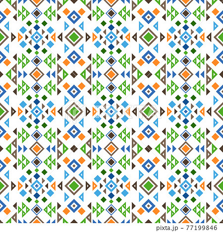 Geometric mosaic pattern 77199846