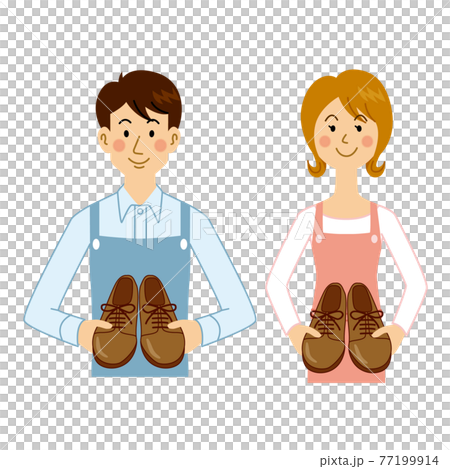 Men and women who enjoy making shoes 77199914