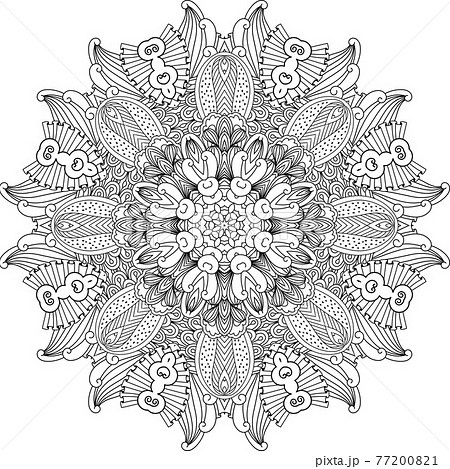 Mandala design element Mandala design element 77200821