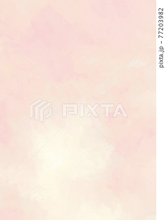 ピンクとベージュの淡い水彩テクスチャ背景のイラスト素材 7739