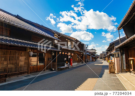 川原町の古い町並み〈岐阜県岐阜市〉 77204034