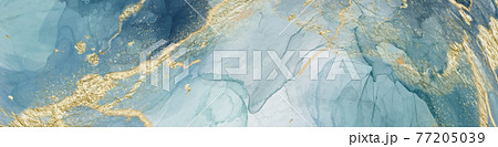 アルコールインクアート。きらびやかなキラキラ。背景素材。 アルコールインクアート。きらびやかなキラキラ。背景素材。 77205039