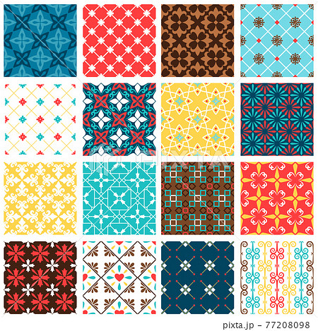 Vintage spanish tiles set Vintage spanish tiles set 77208098